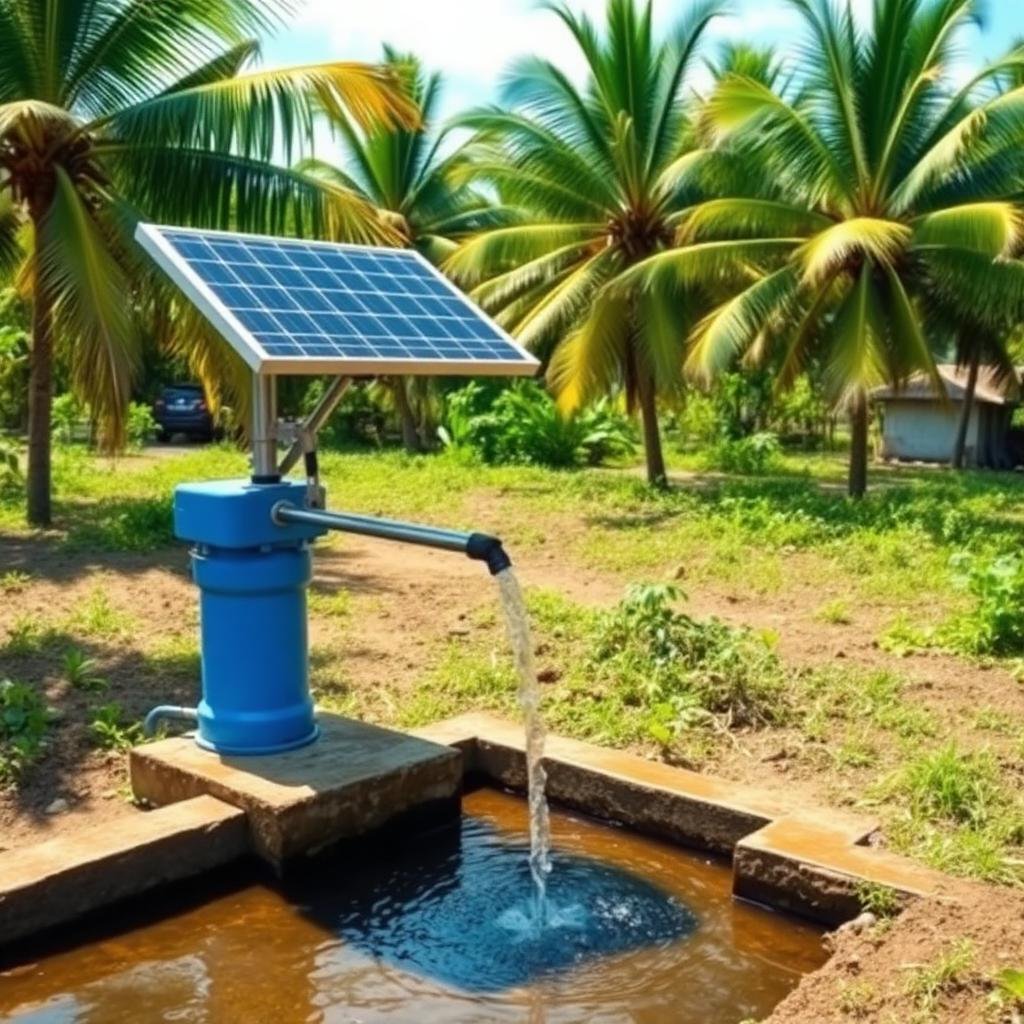 Solar Water Pump — Salcete, South Goa